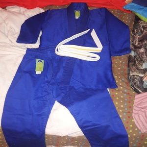 Boys Karate jiu jitsu Go Yellow Belt Outfit